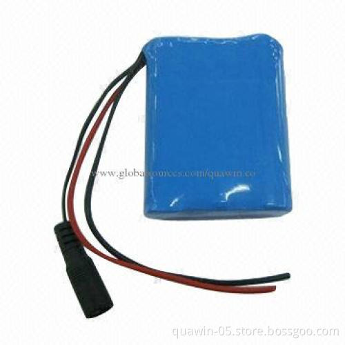 Small Rechargeable 12V Battery Pack, 2Ah Capacity